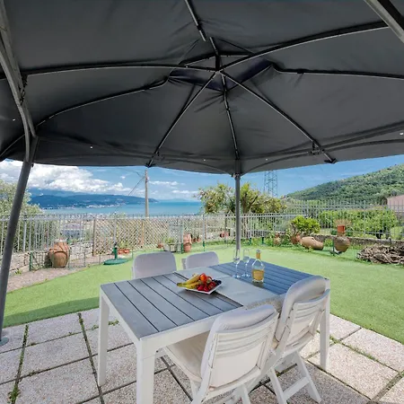 Villa Le Palme-Pool, Garden, Terrace & Sea View *