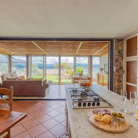 Villa Le Palme-Pool, Garden, Terrace & Sea View