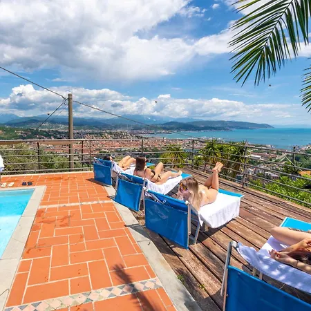 Le Palme Swimming-pool & Relax In The Gulf Of Poets Willa La Spezia