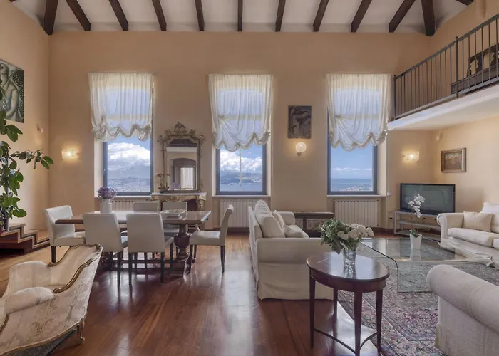 Le Palme-pool, Garden, Terrace & Sea View Специя